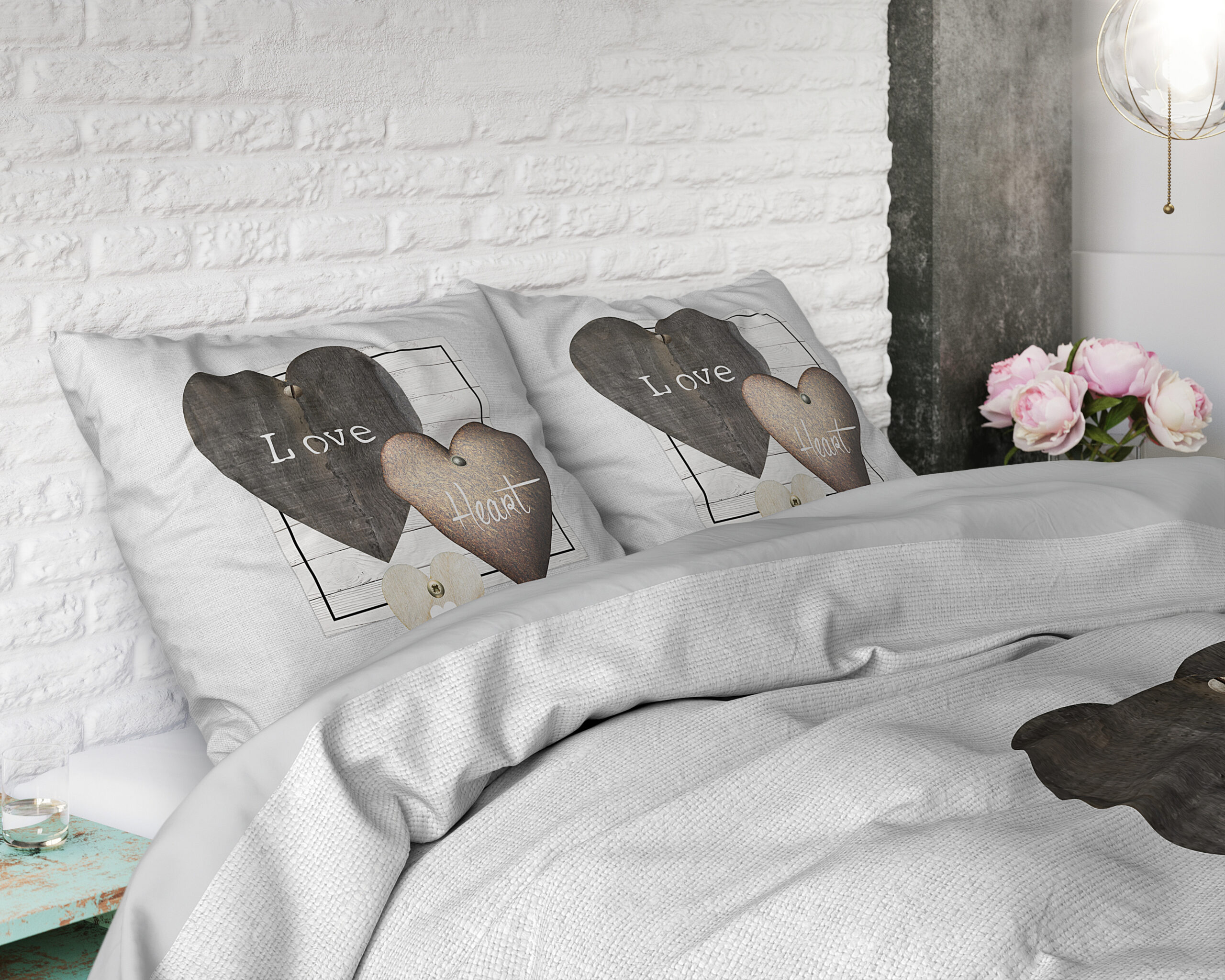 Flanel Premium Laken Grijs 260 x 250