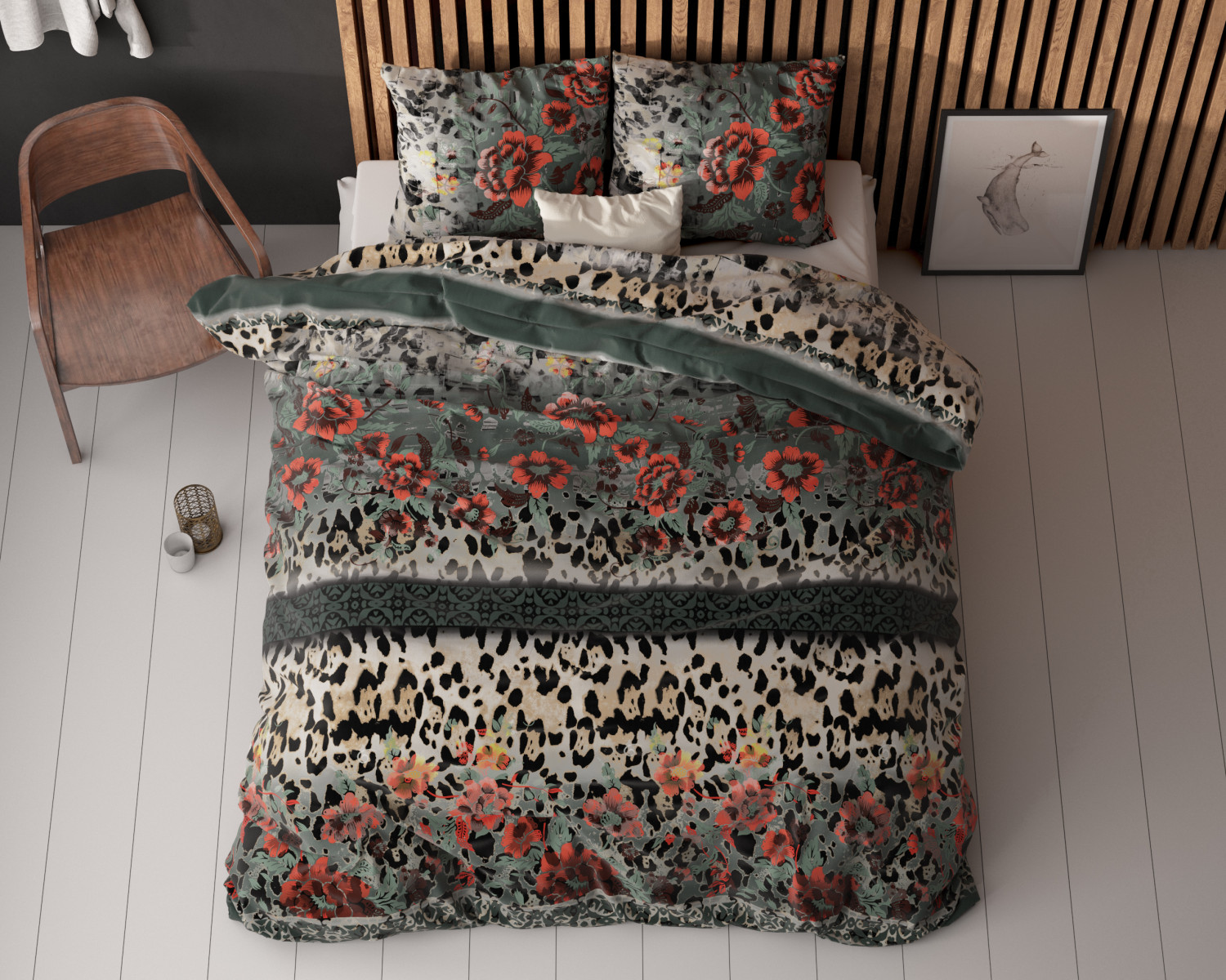 Fur Teddy Groen 200 x 200/220