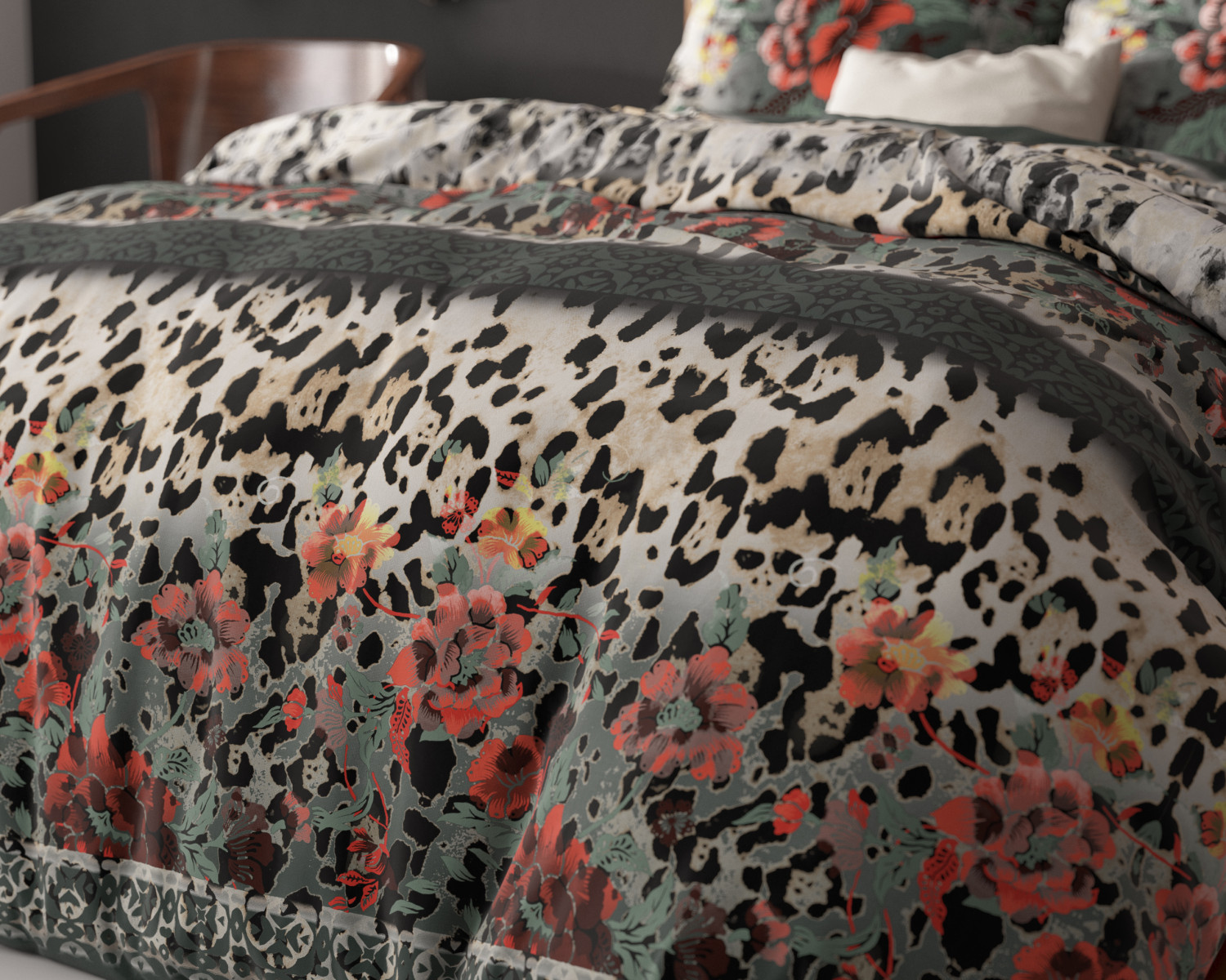 Fur Teddy Groen 240 x 200/220