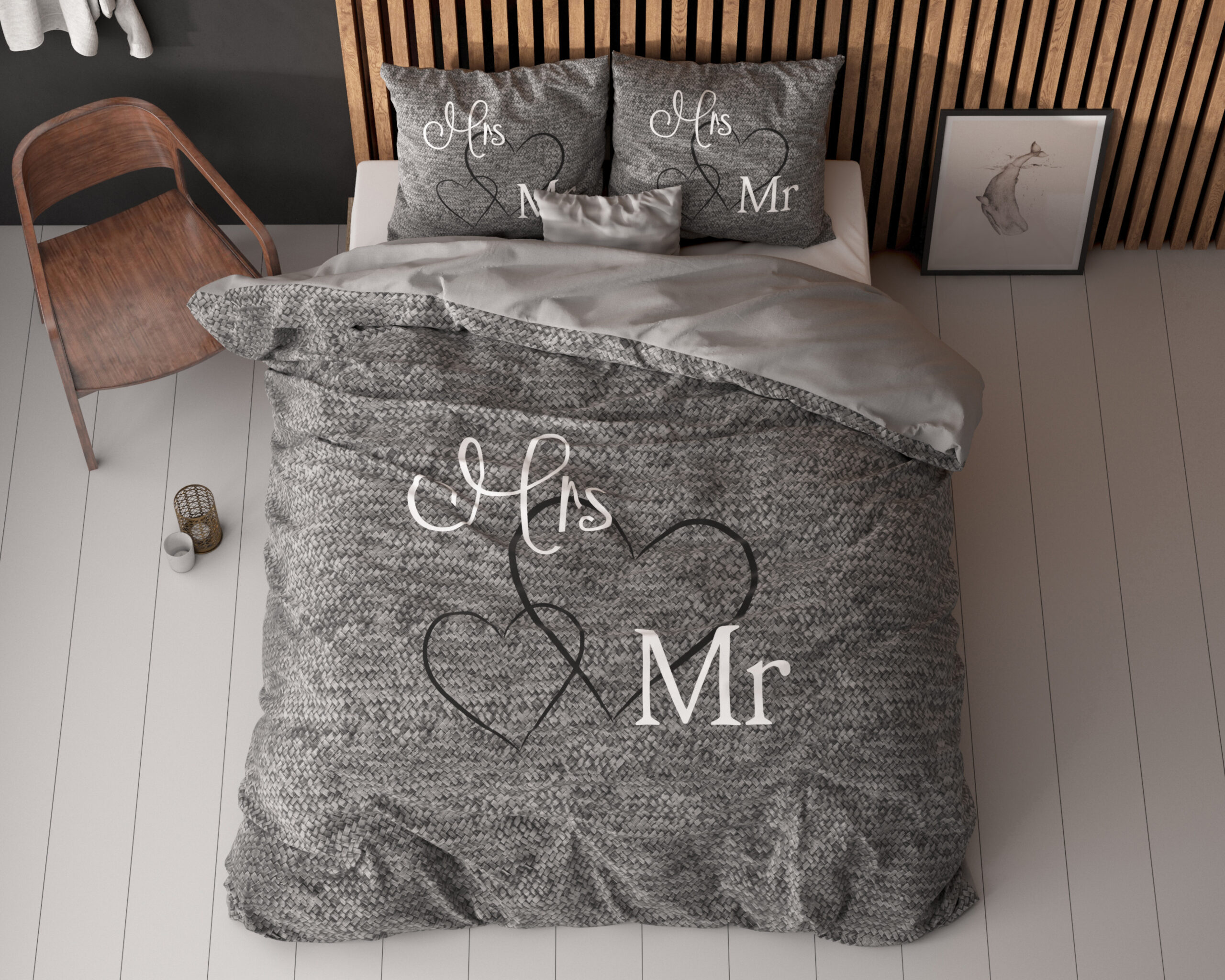 Indre Grijs 140 x 200/220