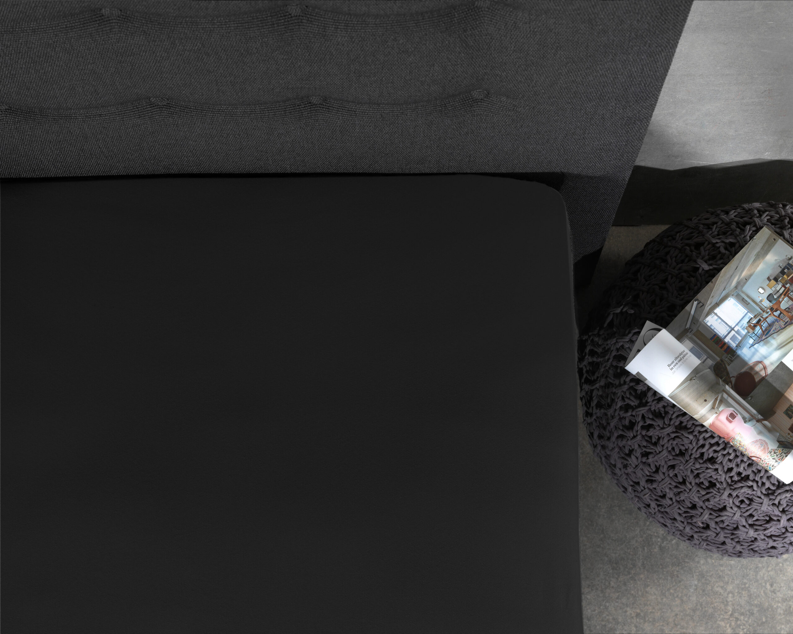 Jersey Topper Hoeslaken Wit 120/140 x 200/220