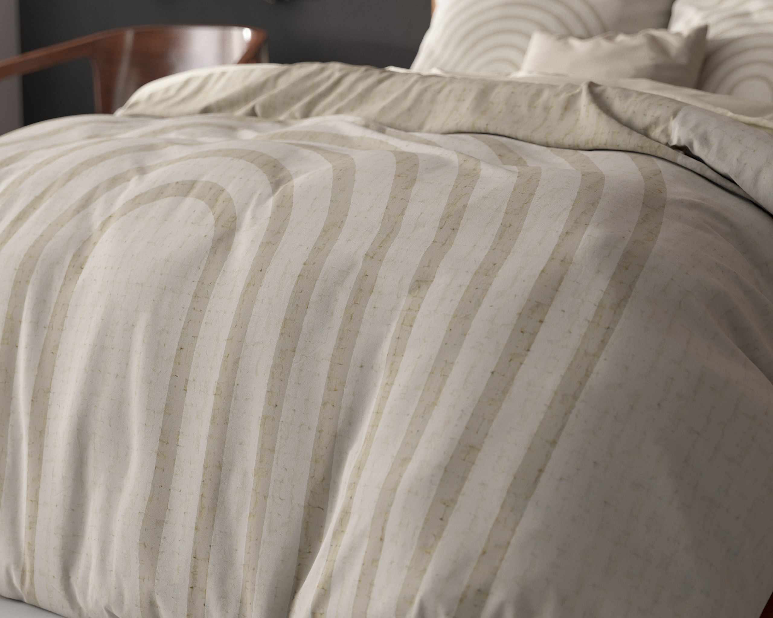 Lobna Beige 200 x 200/220 - Afbeelding 5