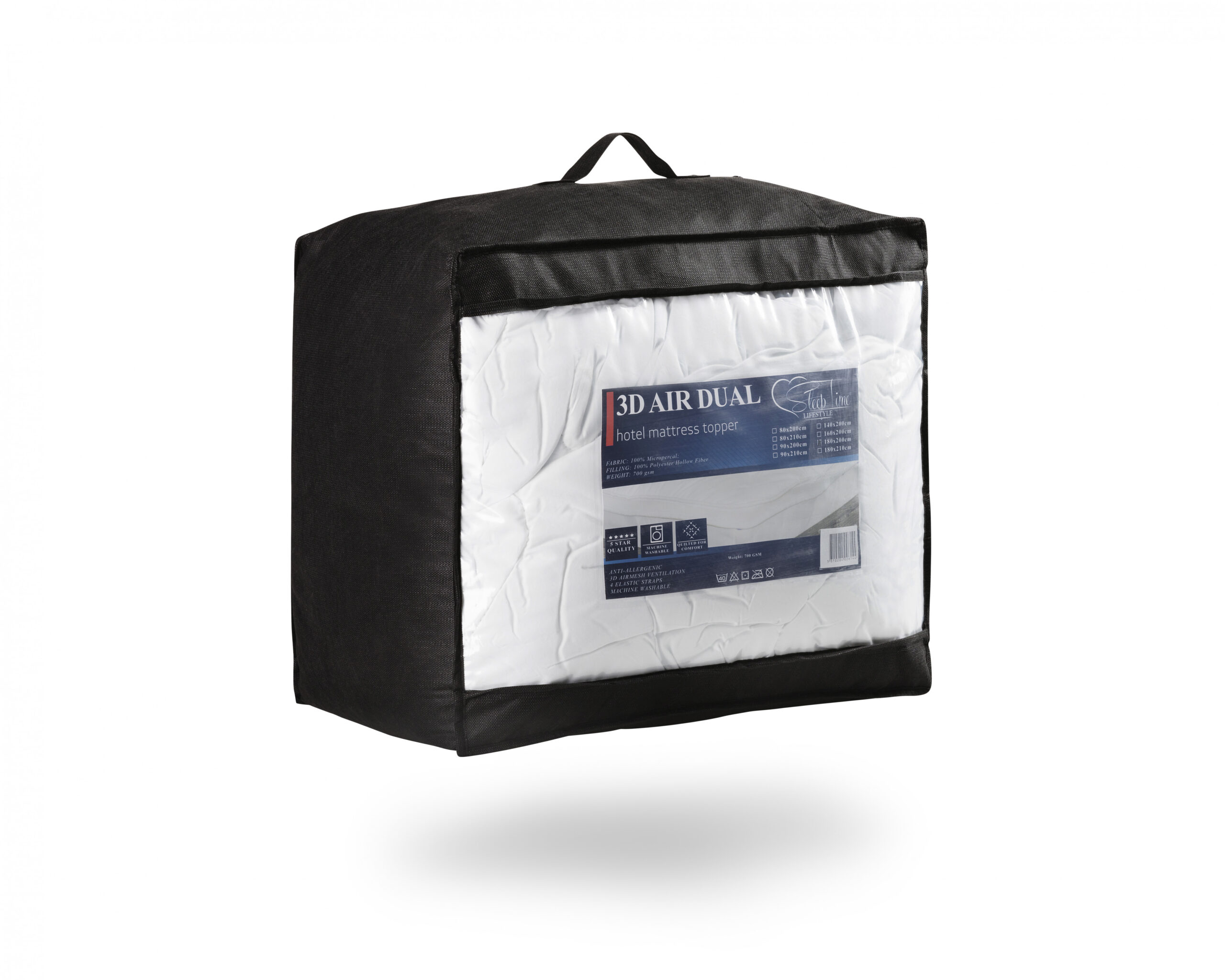 Molton Topper Hoeslaken 70/80 x 200/220