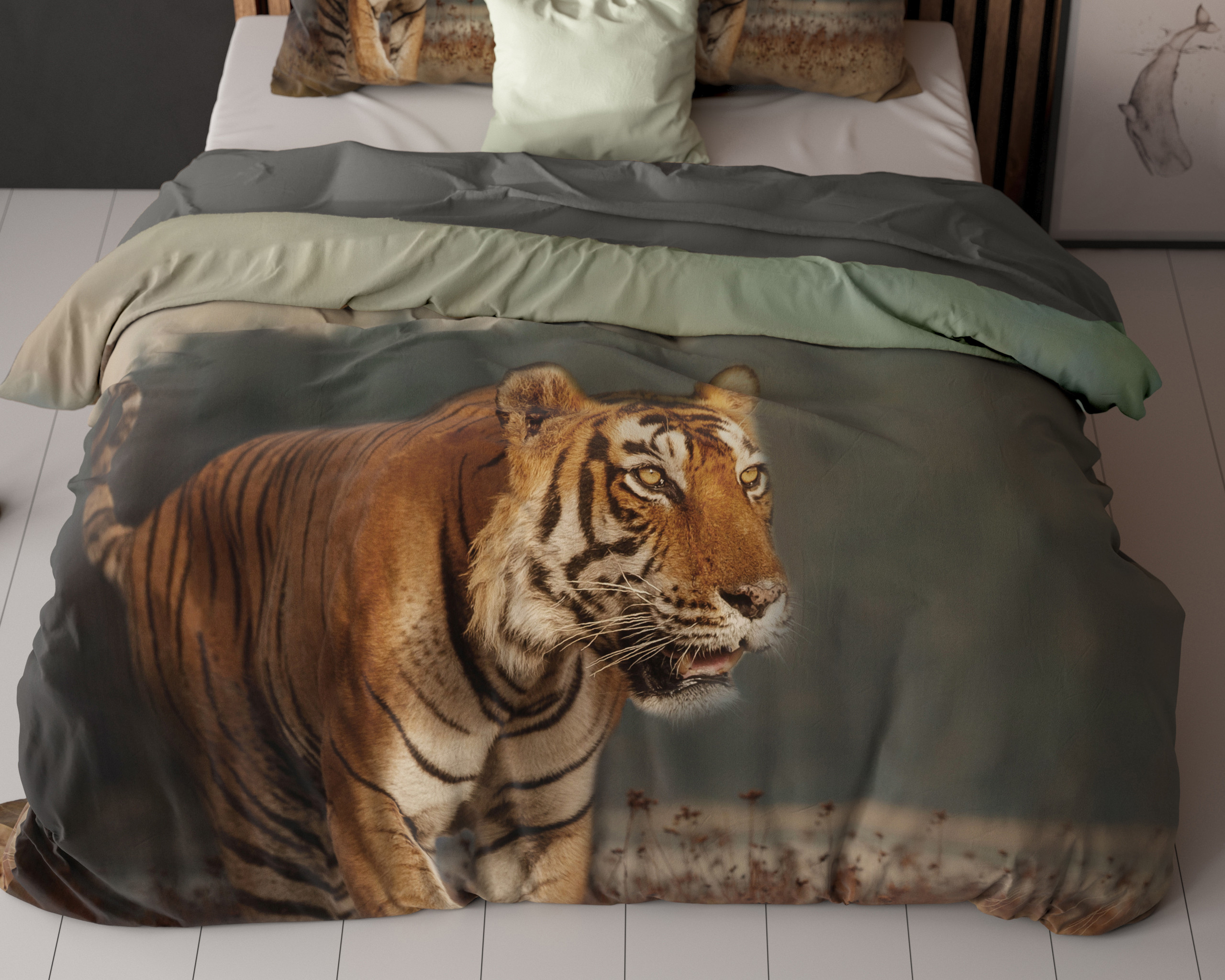 Morena Groen 240 x 200/220