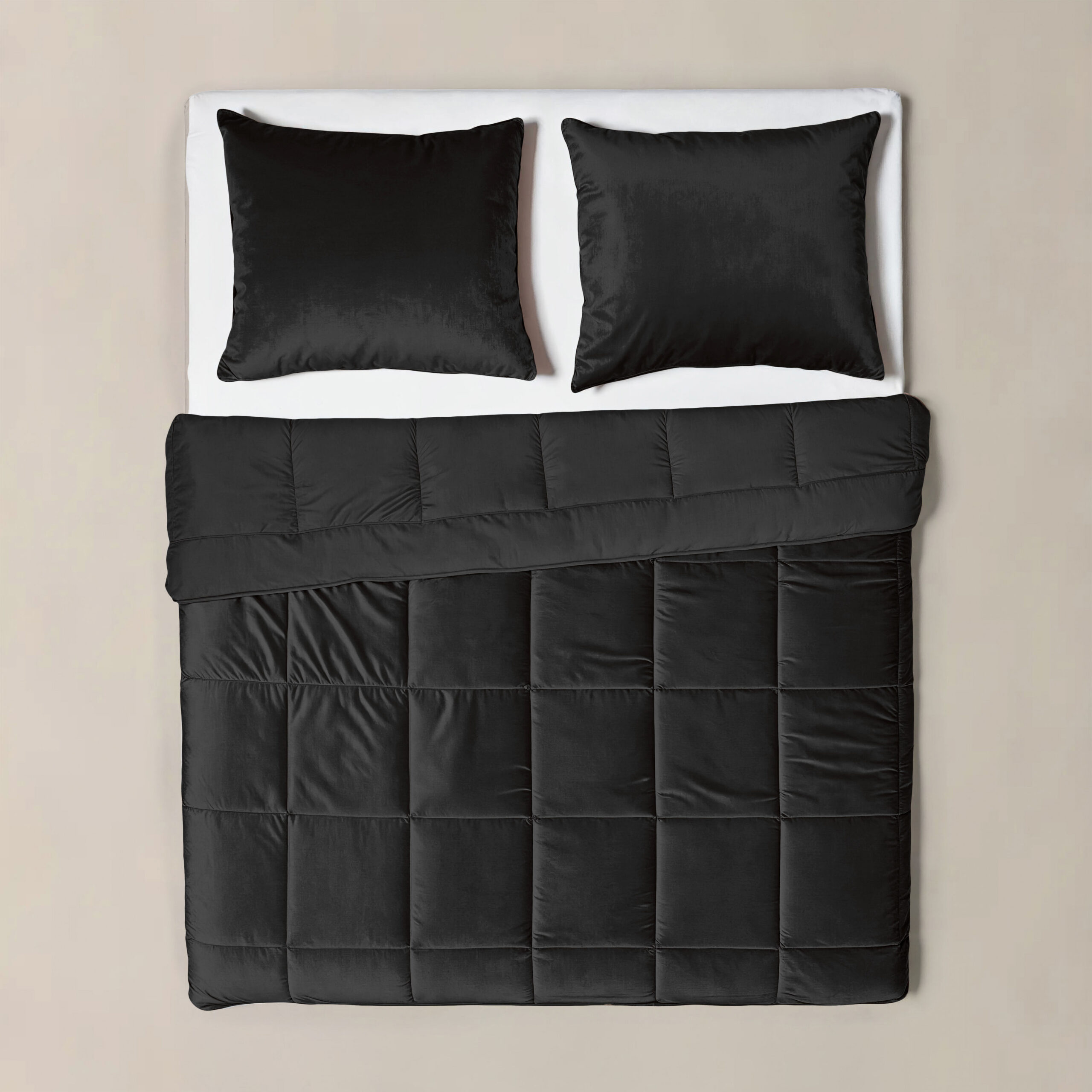 Ruffles Antraciet 200 x 200/220