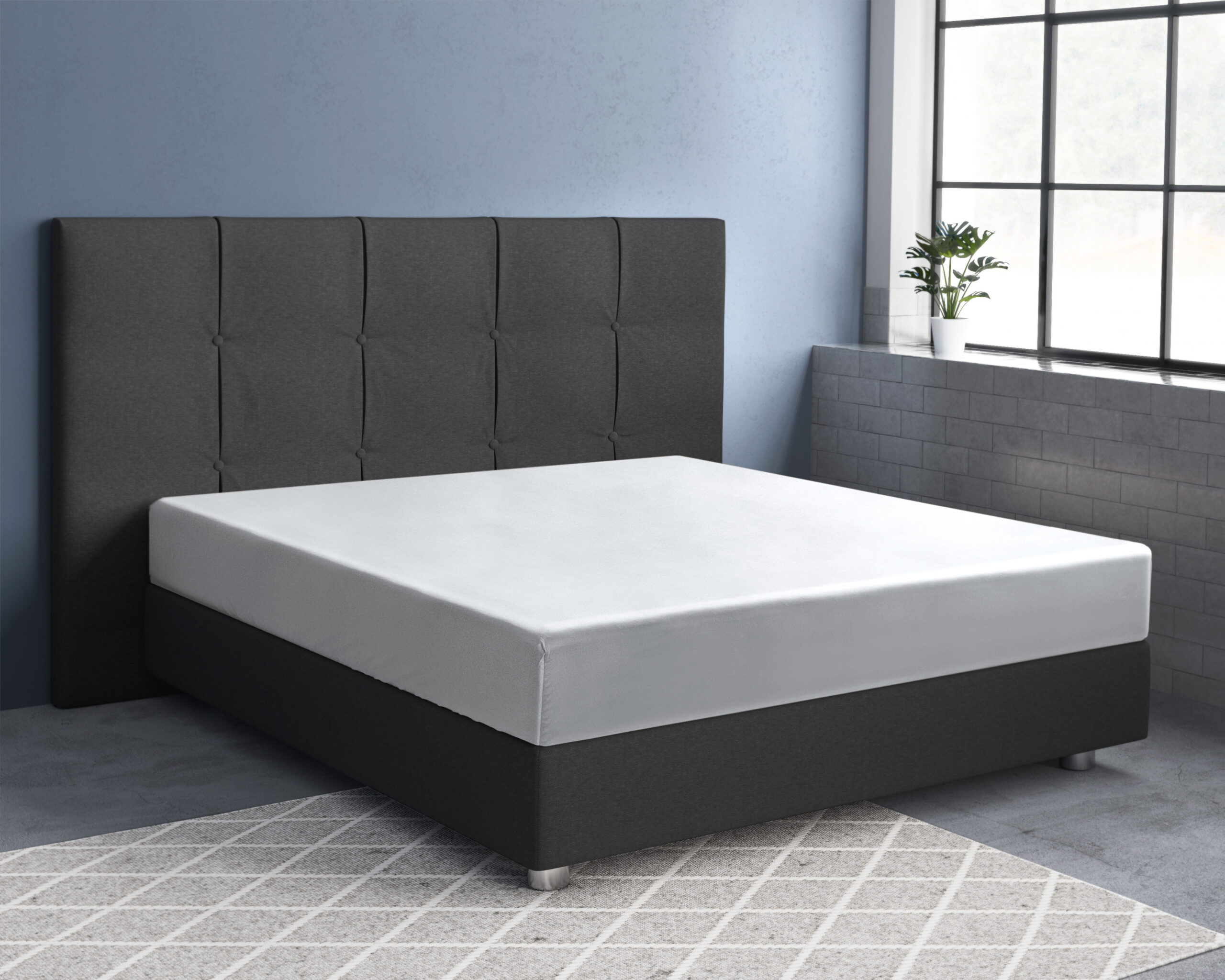 Satijnen Hoeslaken Taupe 70 x 200