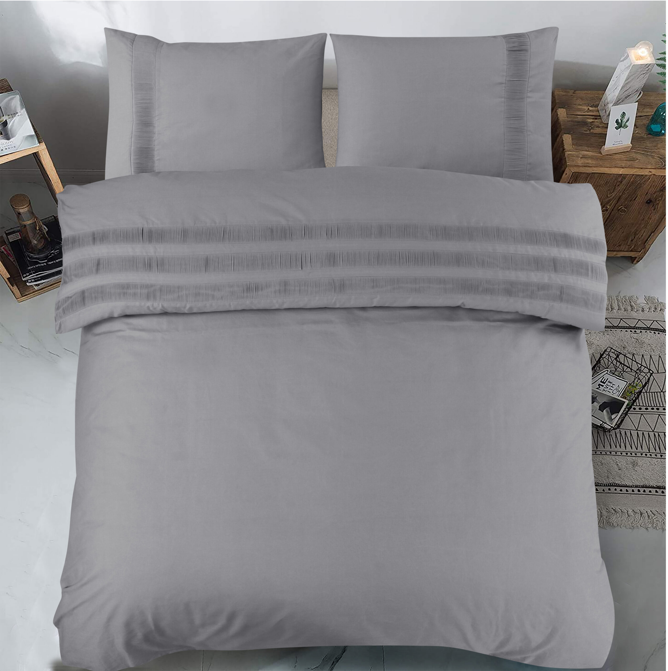 Signature Velvet Katoen Aria Bruin 200 x 220