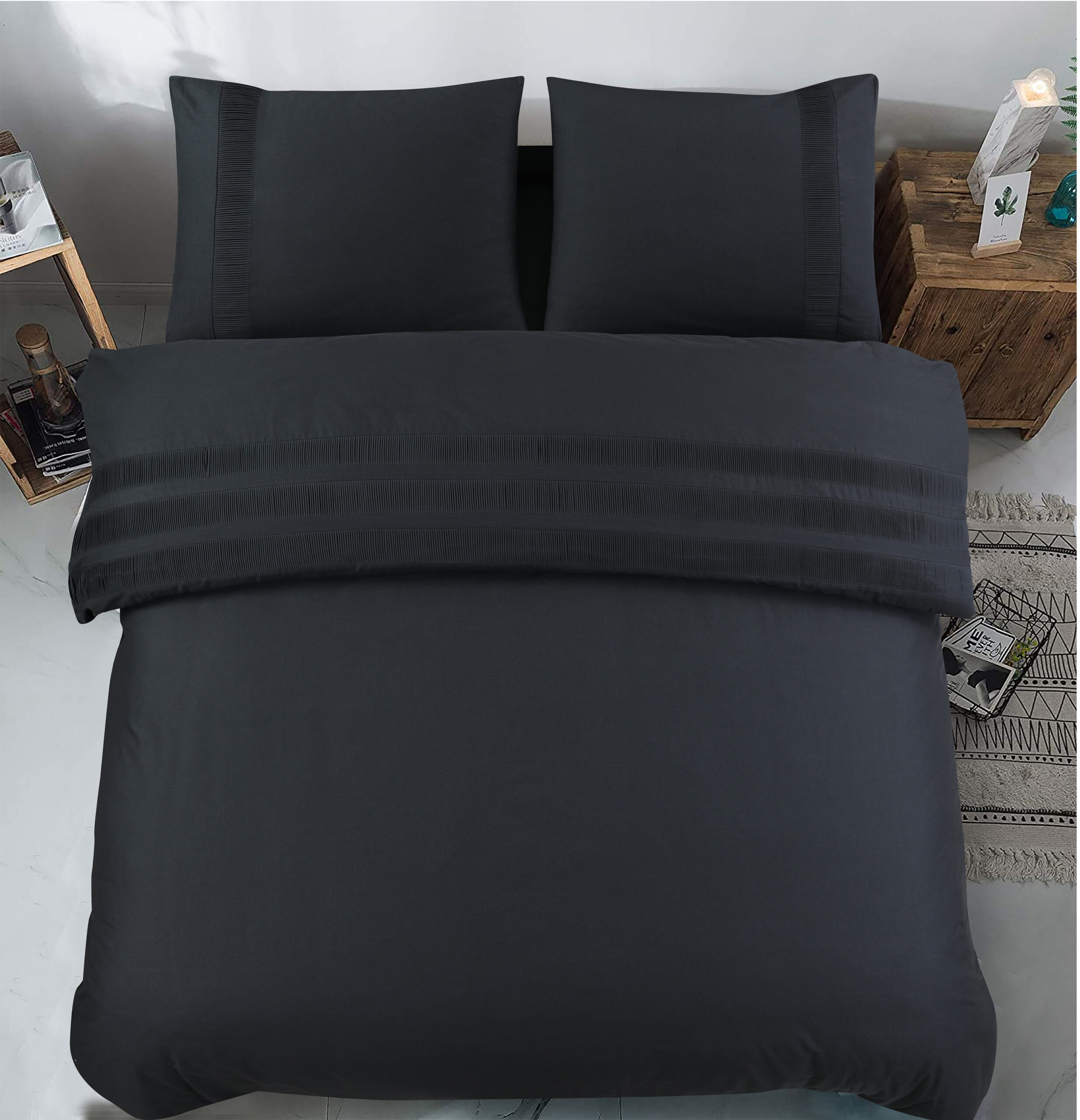 Signature Velvet Katoen Jonas Bruin 135 x 200