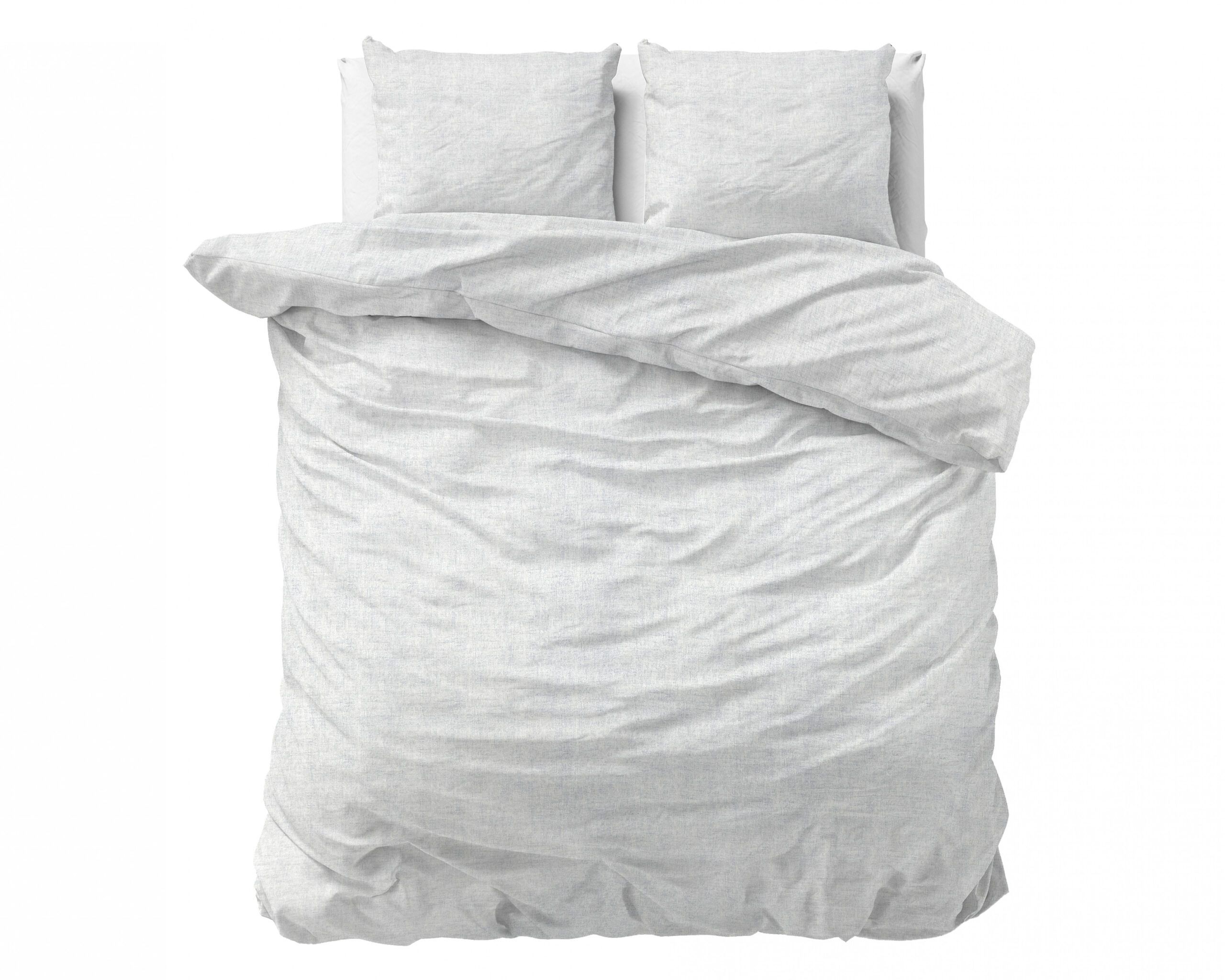 Splittopper Katoen Hoeslaken Antraciet 160 x 200