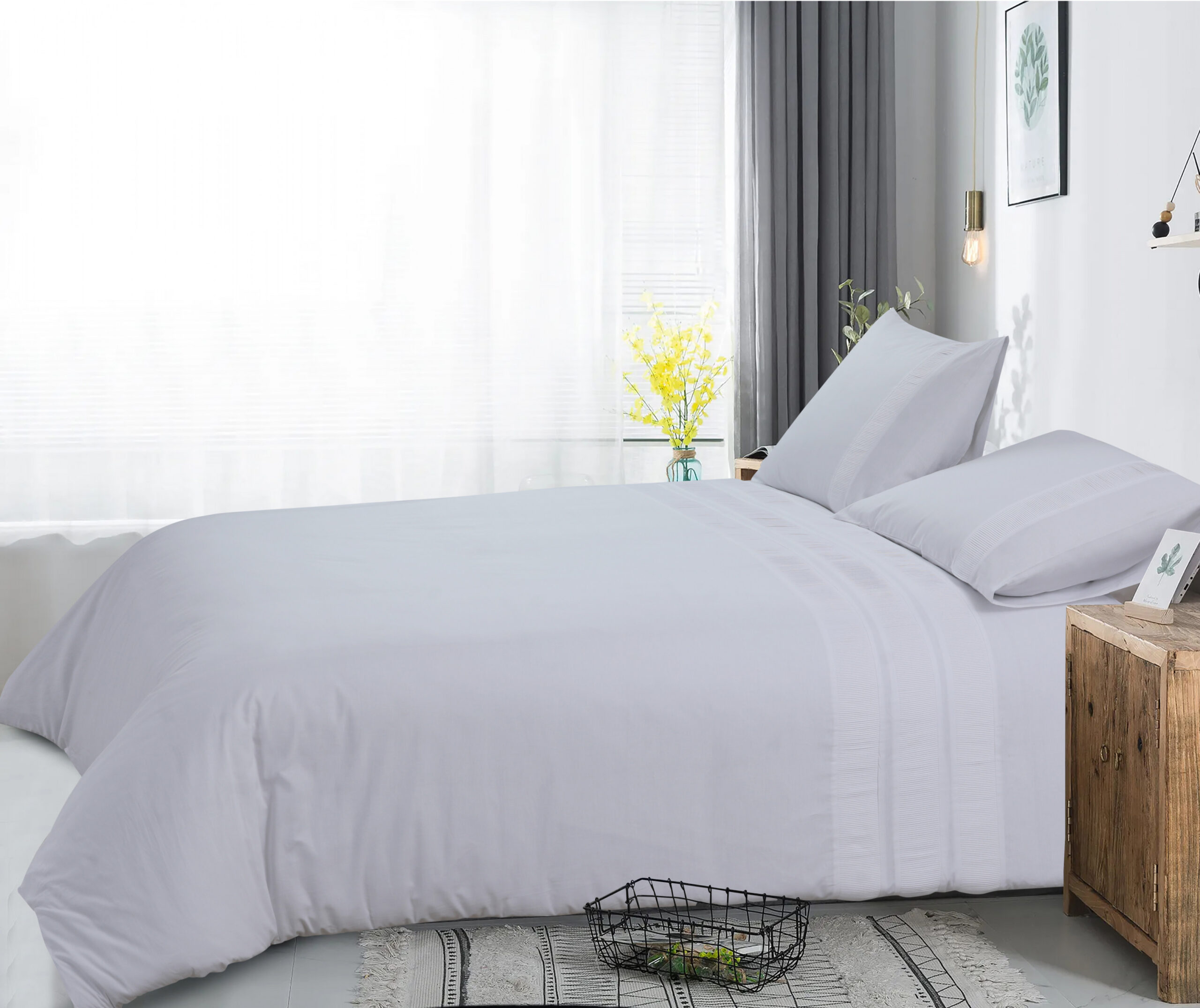 Stone washed Donker Groen 200 x 200/220