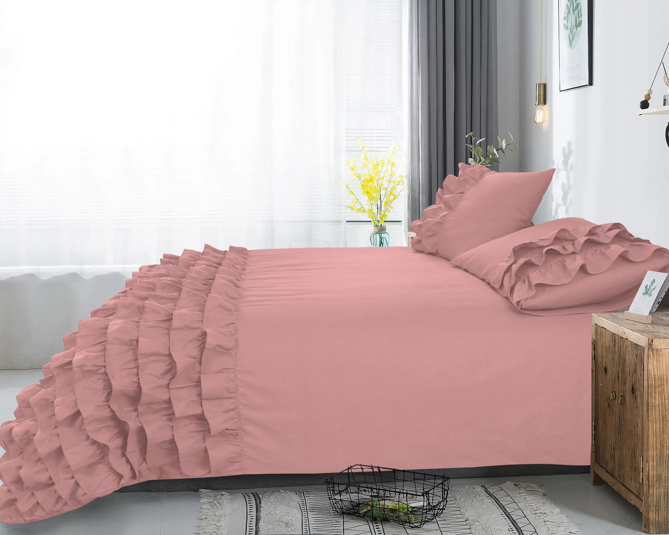 Stone washed Zand 140 x 200/220