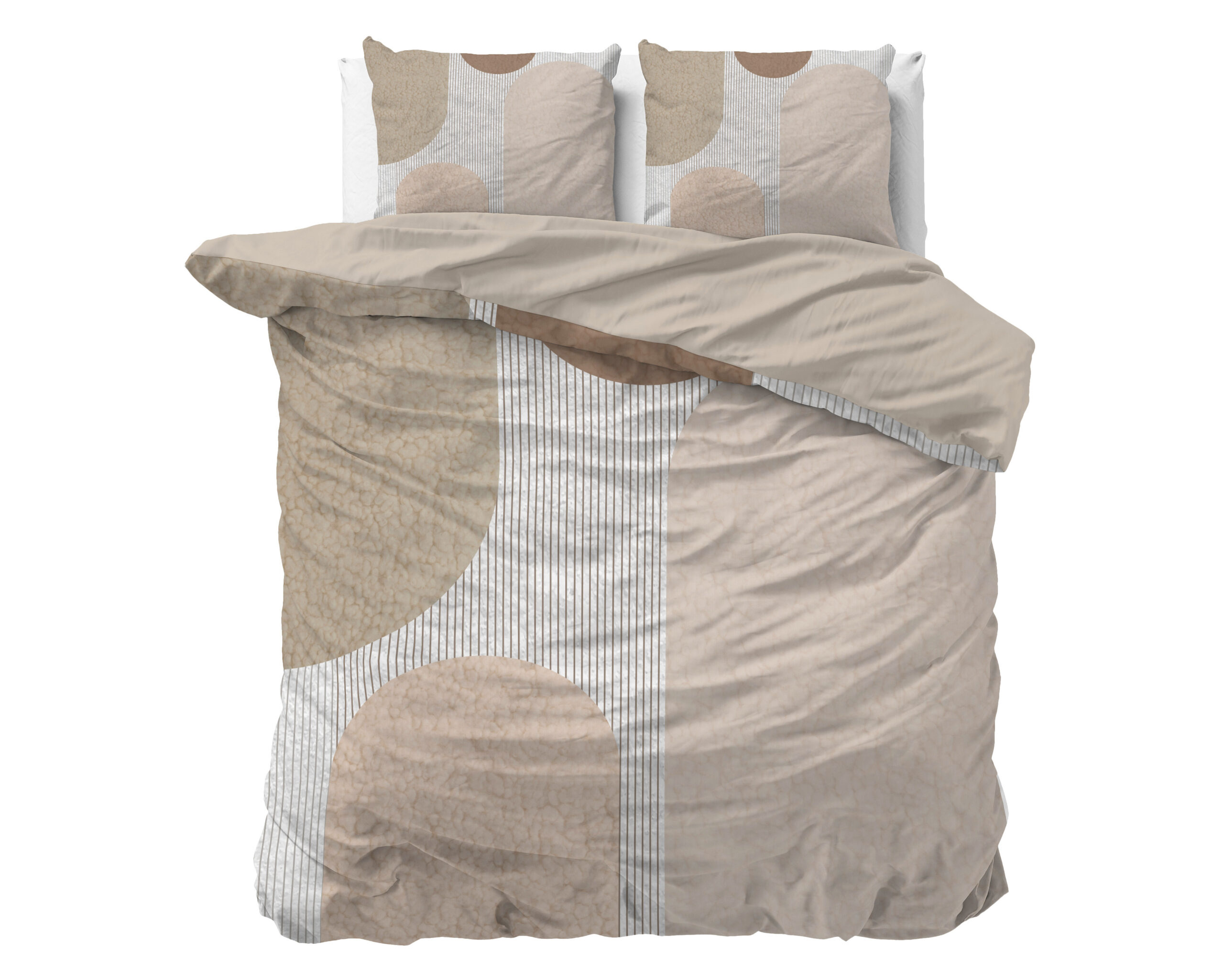 Teddy Print Crème 240 x 200/220