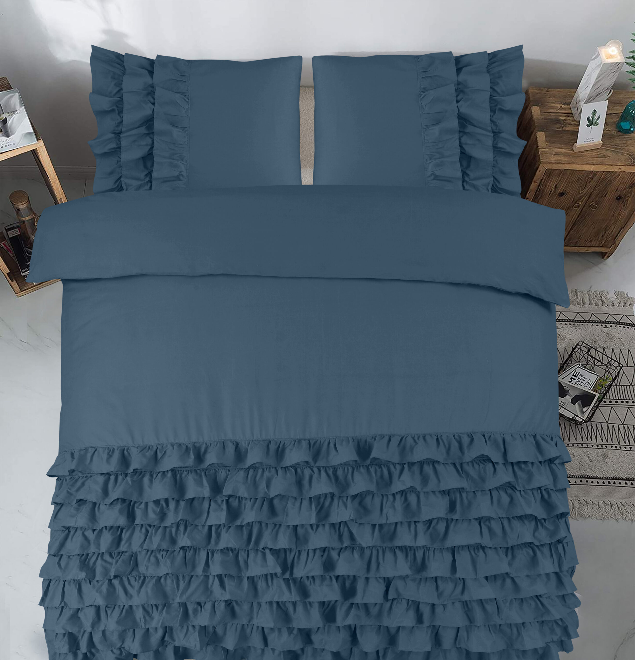 Teddy hoeslaken Taupe 140 x 200