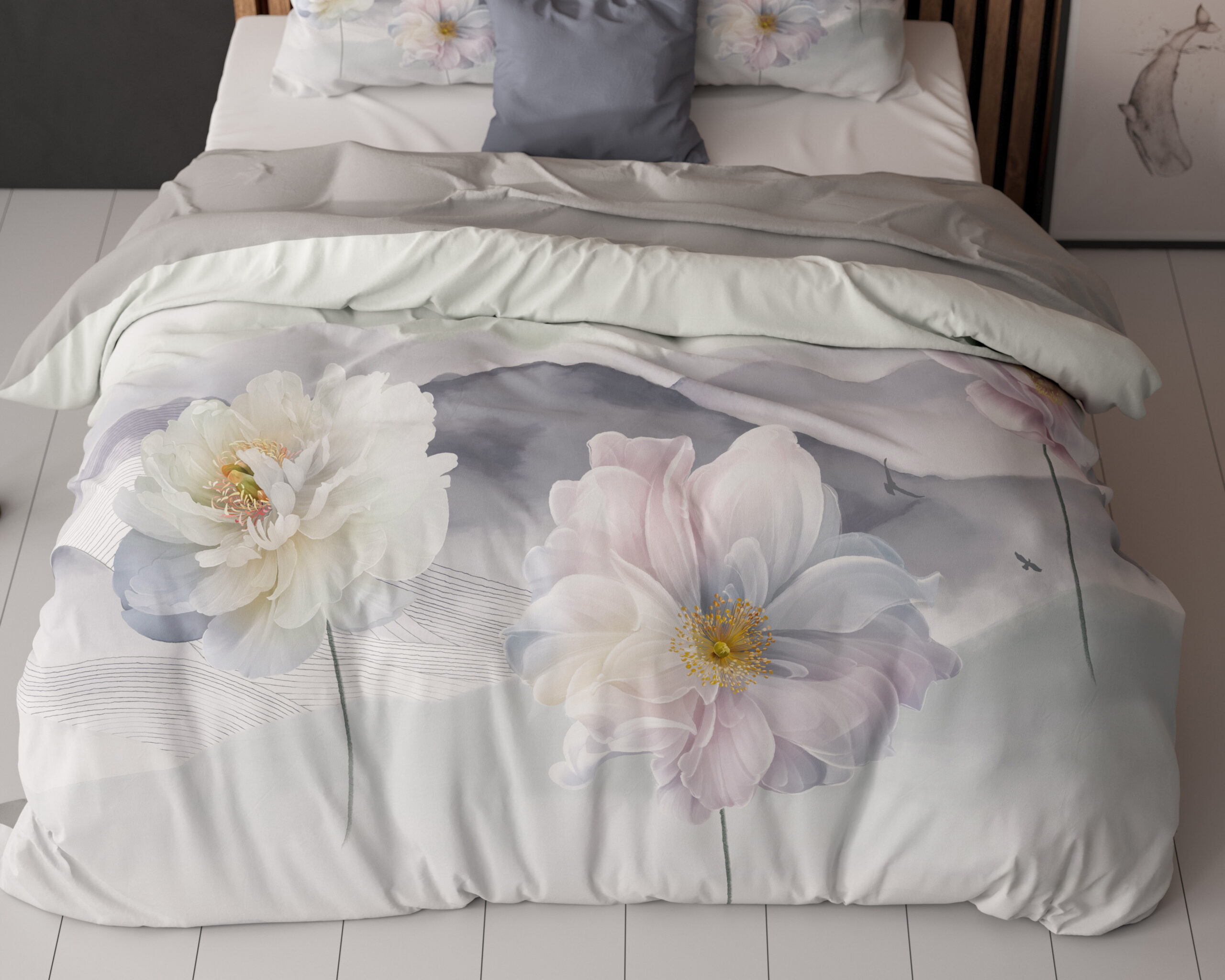 Teddy hoeslaken Taupe 160 x 200