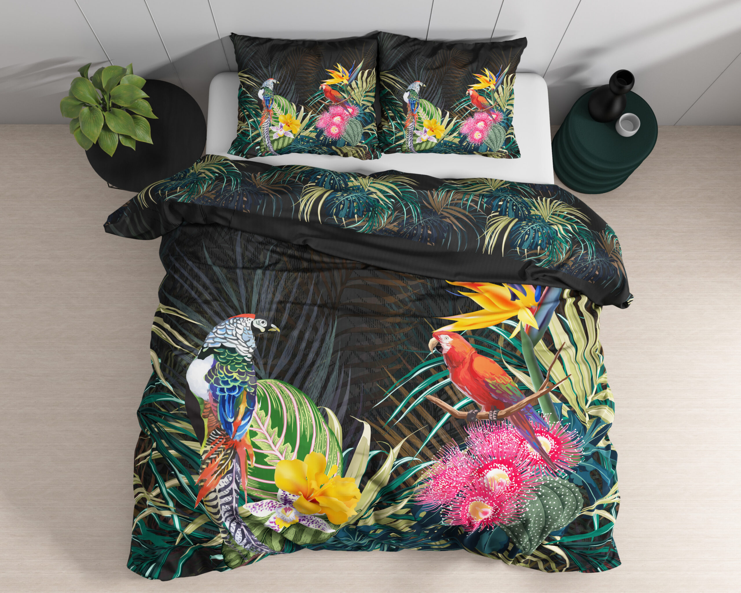 Topper Satijn Hoeslaken Bruin 90 x 220