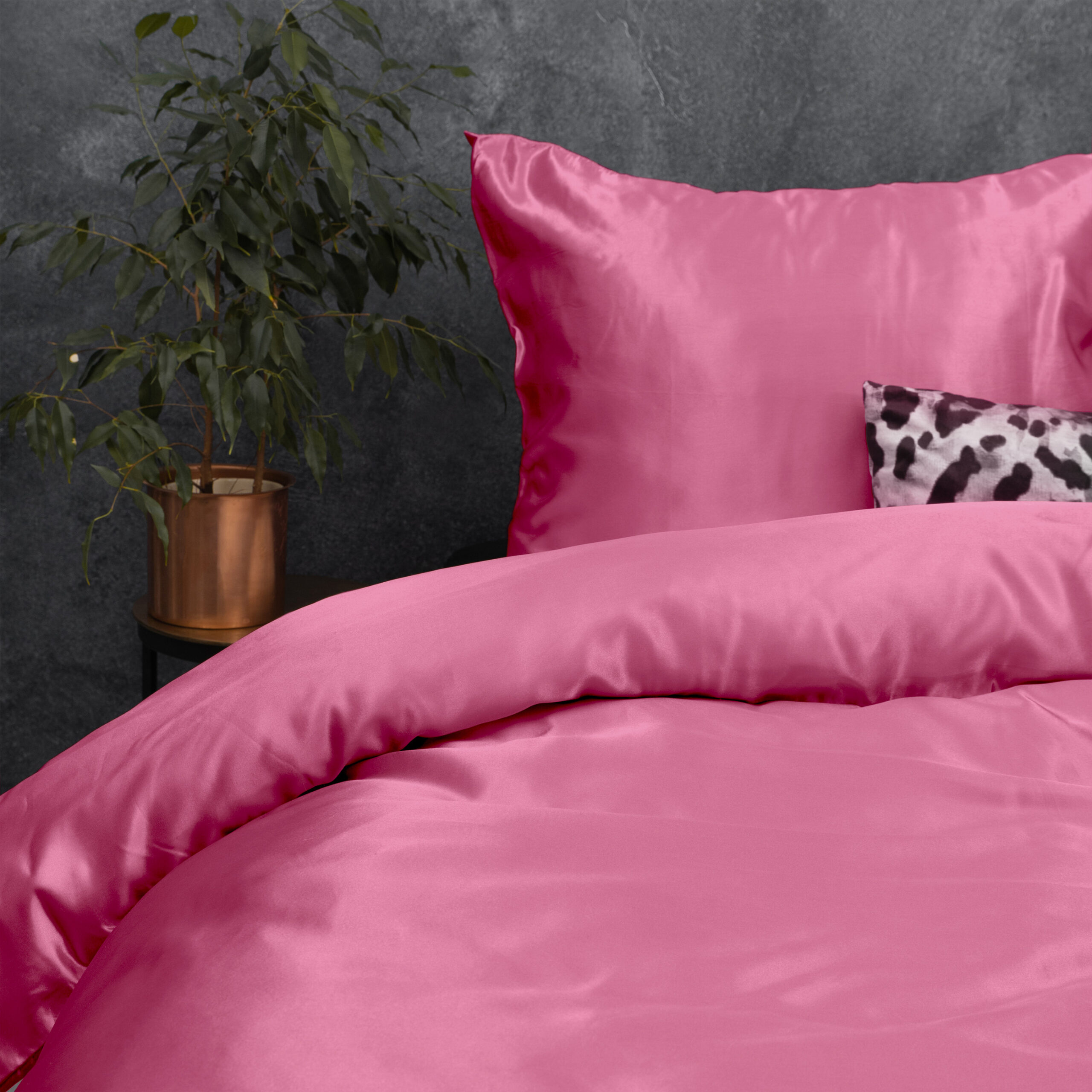 Topper Satijn Hoeslaken Grijs 90 x 200