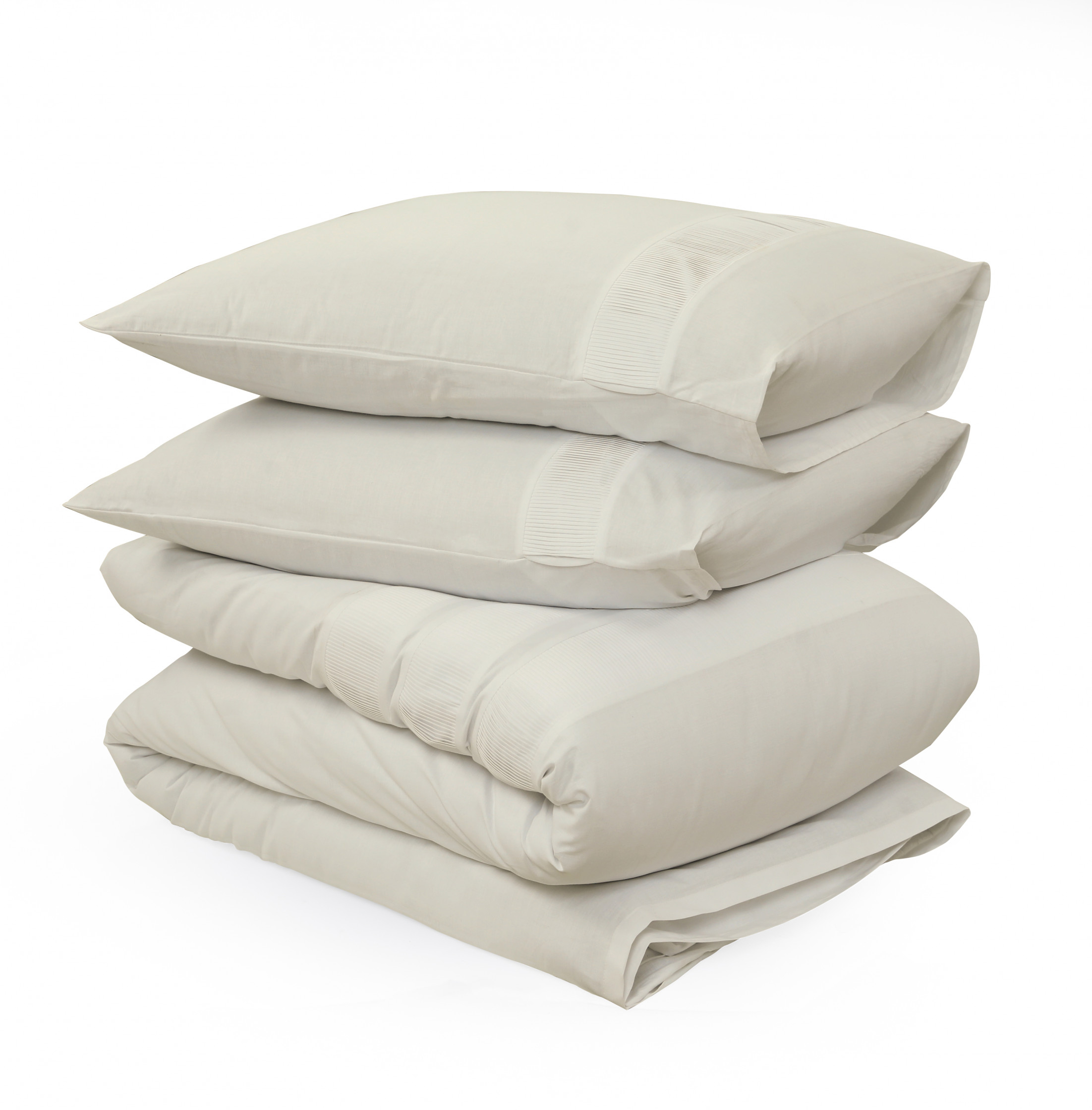 Uni Satijn Dekbedovertrek Donker Groen 140 x 200/220