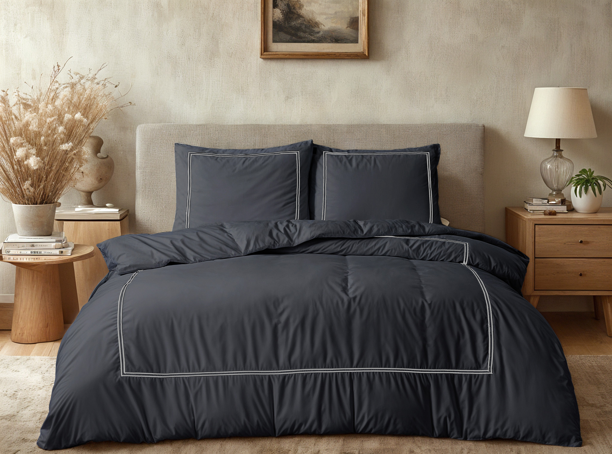 Brata Zwart/Grijs Zwart 240 x 200/260